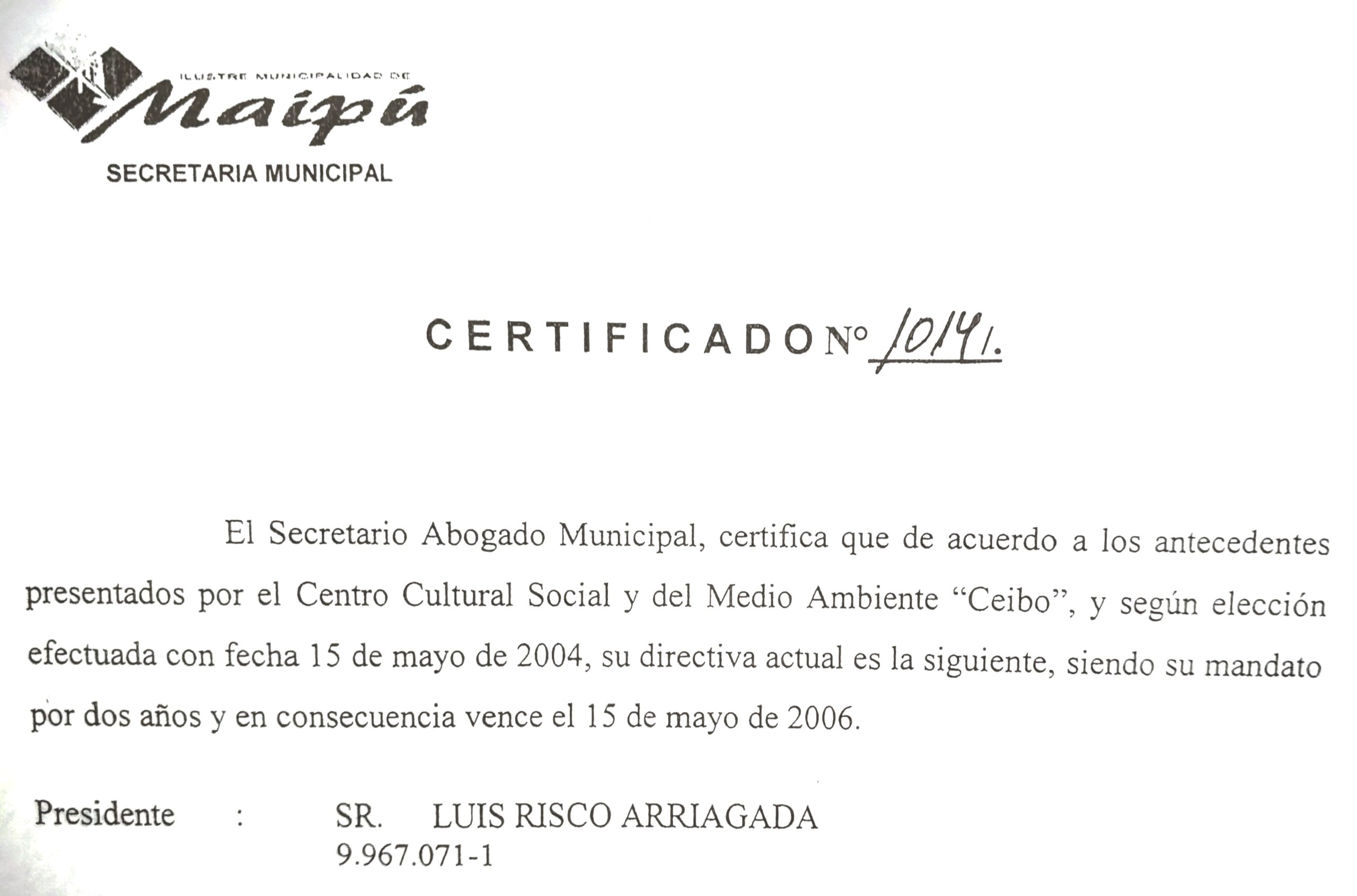 CEIBO 2004