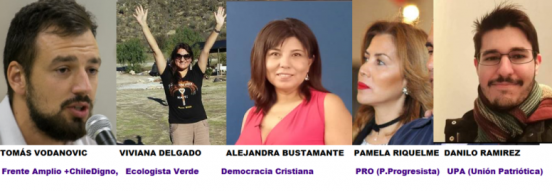 DEFINITIVO: CINCO CANDIDATOS ENFRENTARÁN A LA DERECHA  POR LA   ALCALDÍA DE MAIPÚ