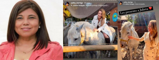 ALEJANDRA BUSTAMANTE PRESENTÓ DENUNCIA PENAL EN CONTRA DE CATHY BARRIGA POR VIOLACIÓN DE CODIGO SANITARIO