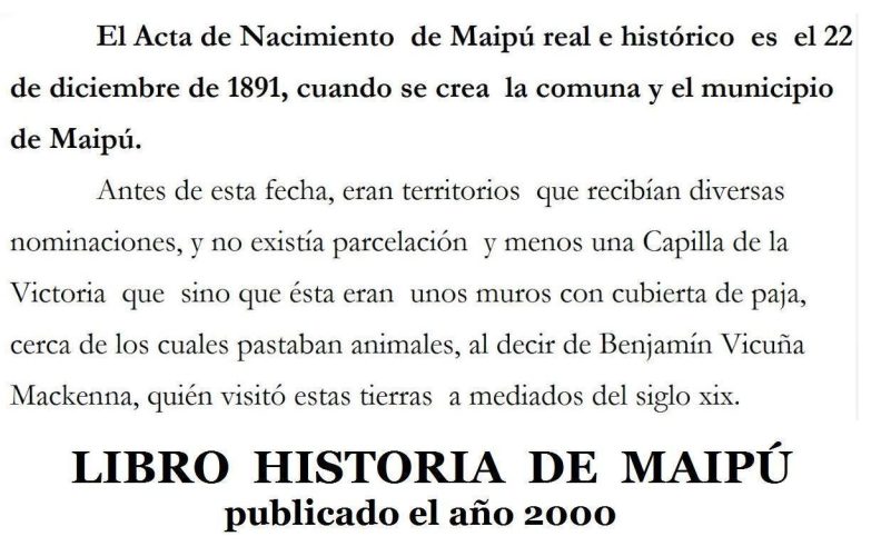 libro de historia y geografia de maipu camilo montalbán profesor magister 